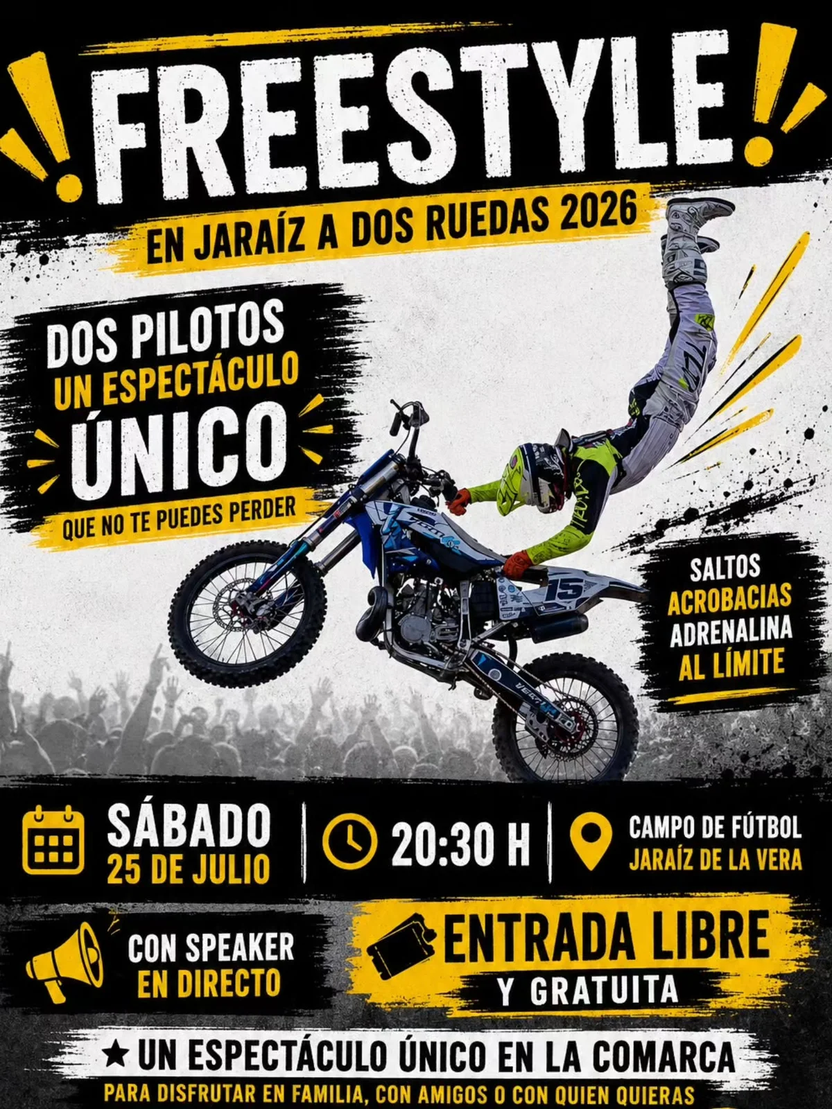 FreeStyle - Jaraíz a Dos Ruedas 2026
