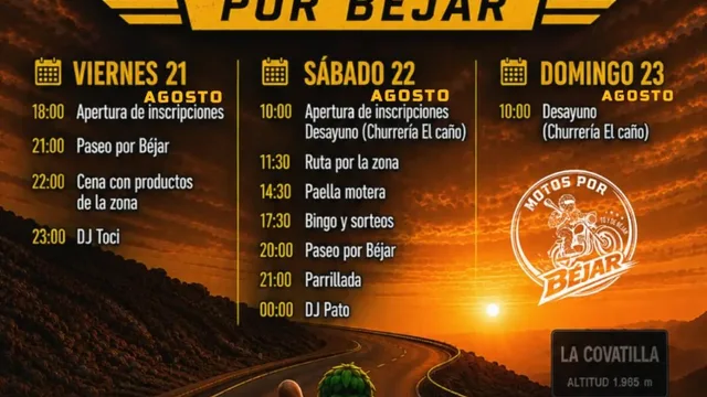 I Concentración Motos Por Bejar